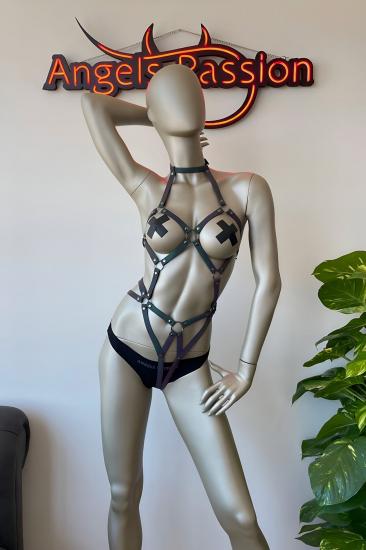 Gizli Arzu Erotik Gizli Arzu İç Giyim Gizli Arzu Reflektörlü Gizli Arzu Seksi Body Harness