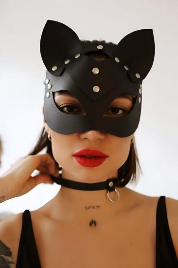 Gizli Arzu Seksi Maske ve Choker-Gizli Arzu Tasma Takım - APFT784