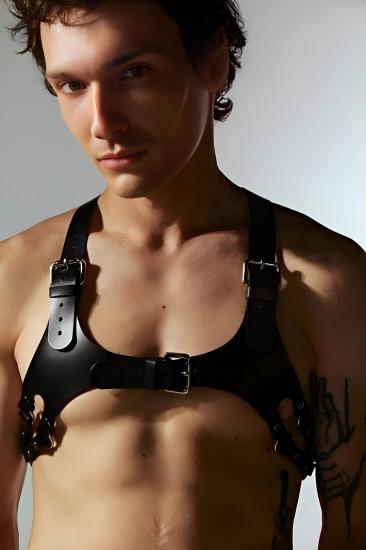 Gizli Arzu Erkek Göğüs Harness, Gizli Arzu Deri Gizli Arzu Erkek Göğüs Harness, Gizli Arzu Erkek Göğüs Kemer - APFTM144