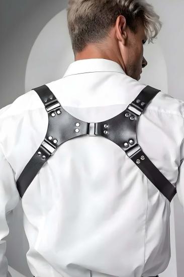 Gizli Arzu Erkek Harness Kemer, Gizli Arzu Erkek Gömlek Kemeri, Gizli Arzu Erkek T-Shirt Kemeri - APFTM208