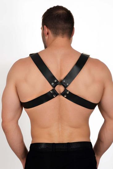 Gizli Arzu Erkek Göğüs Harness, Gizli Arzu Deri Gizli Arzu Erkek Fantazi Giyim, Gizli Arzu Erkek Gizli Arzu Clubwear - APFTM214