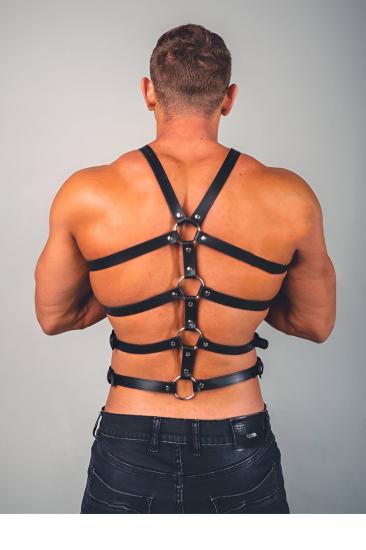 Gizli Arzu Erkek Fantazi Giyim Gay Harness - APFTM54