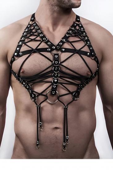 Gizli Arzu Seksi Gizli Arzu Erkek Gizli Arzu İç Giyim Lastik Harness - APFTM70