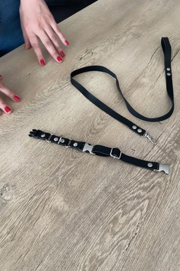 Kedi Harness , Gezdirme Ve Boyun Gizli Arzu Tasması - NPC002